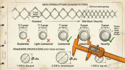 Chain Link Gauge Chart