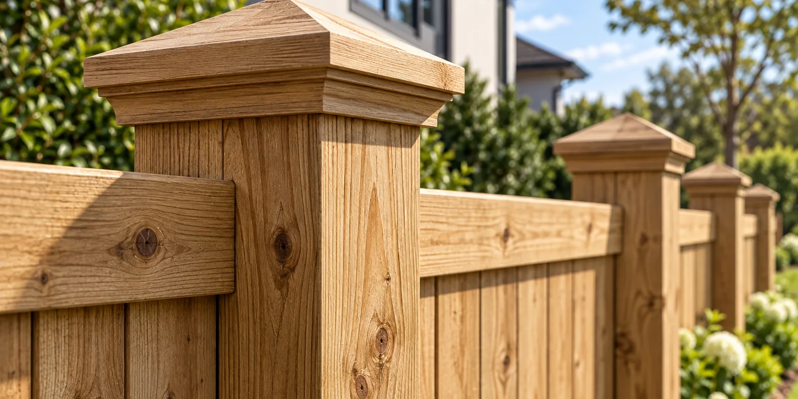 Wood Fence Caps