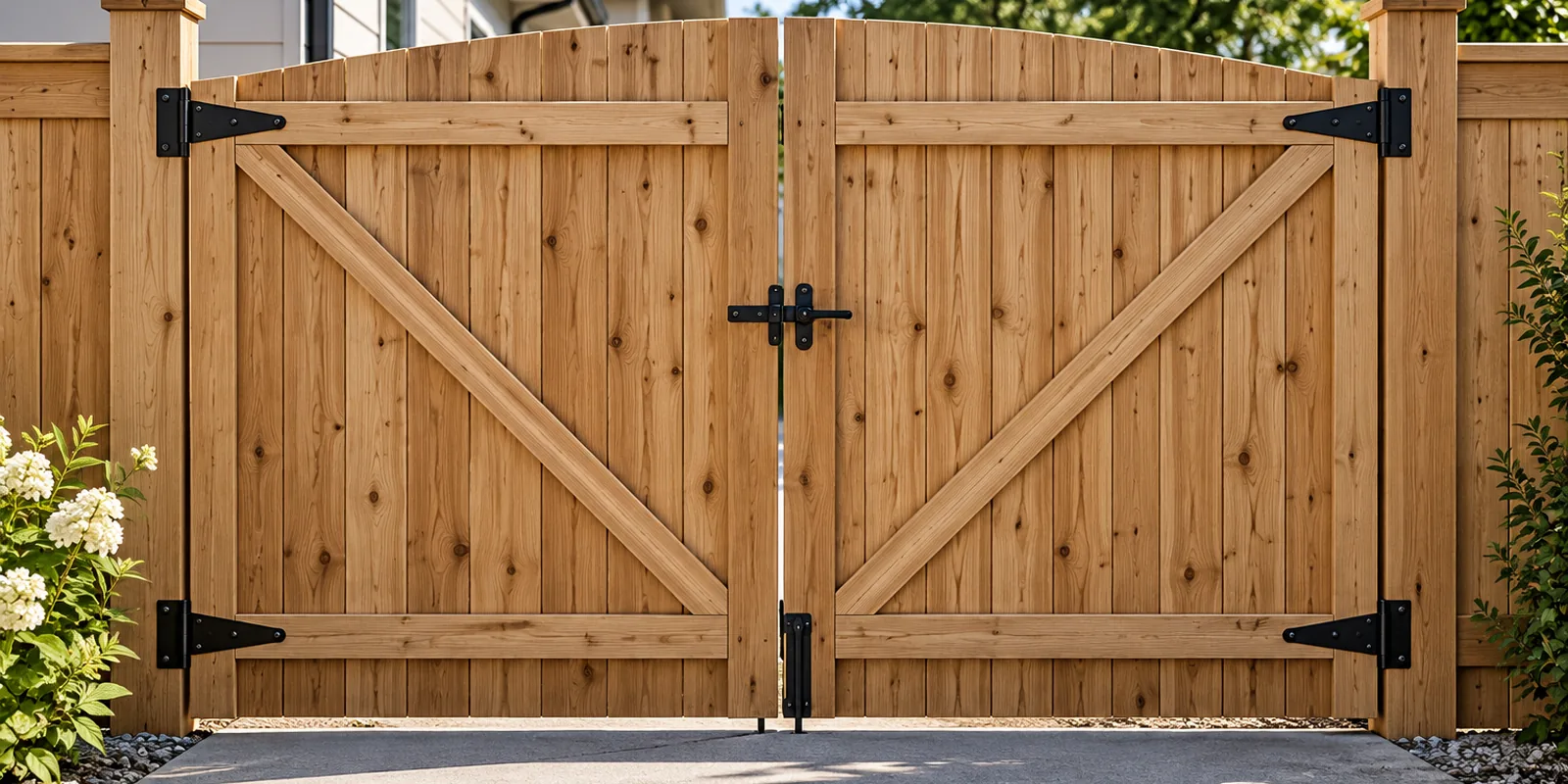 Wood Fence Gates