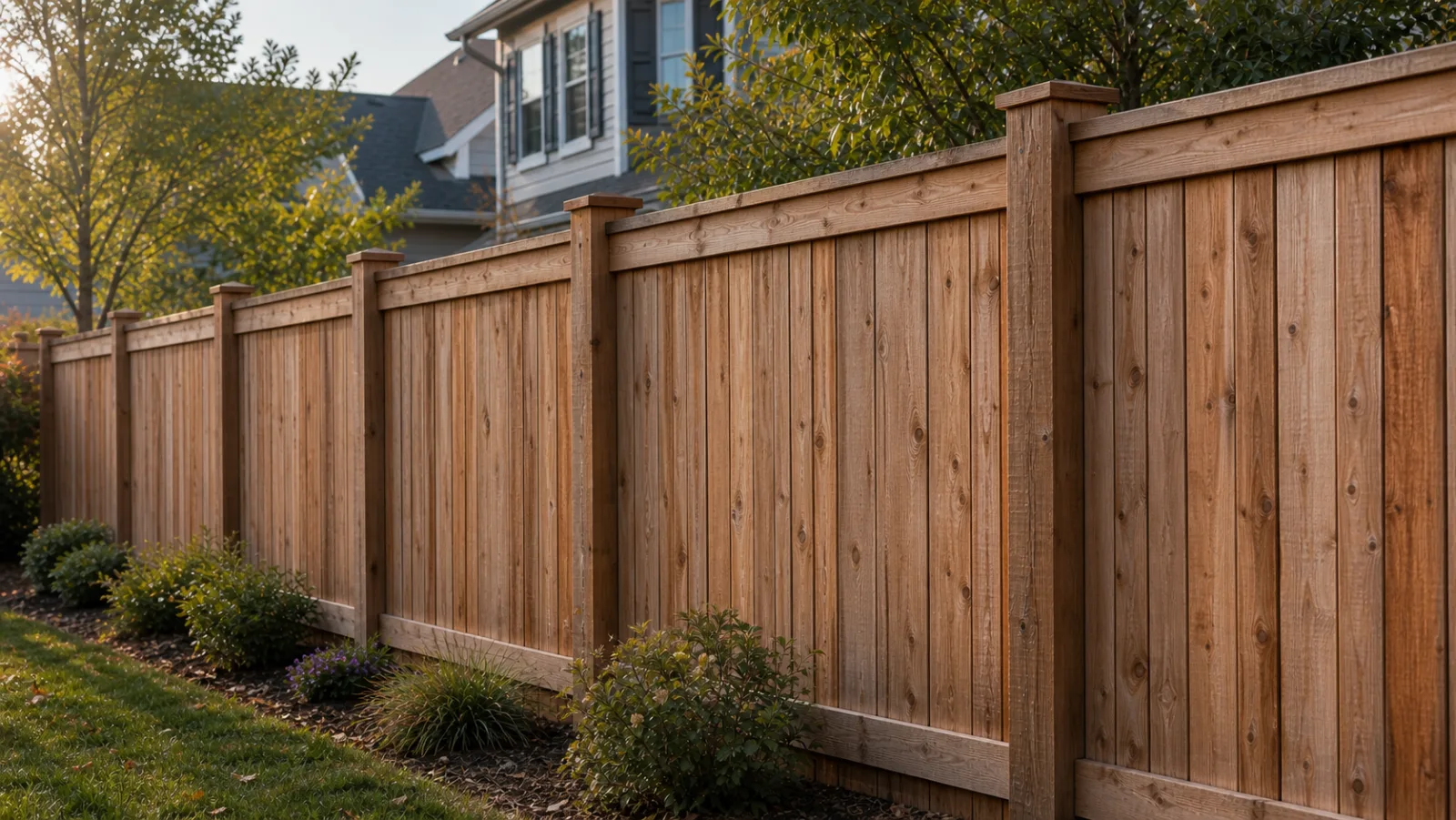 Wood Fence Sections