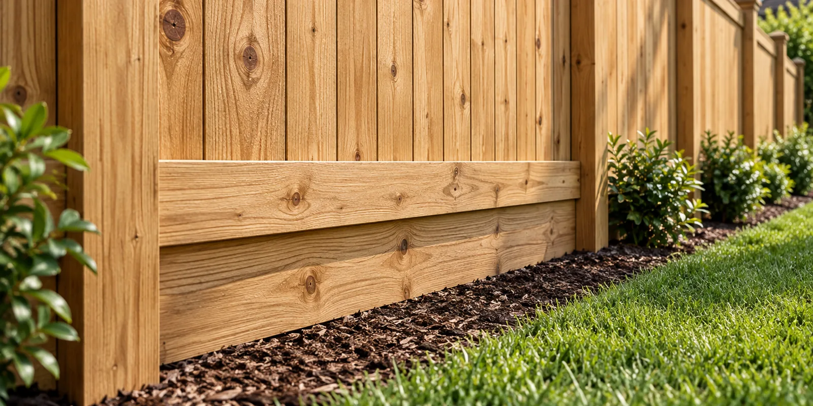 Wood Fence Skirts
