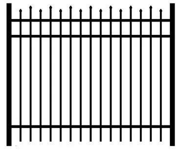 Reliant Series - B1 Traditional Staggered Picket Section