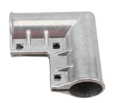 Spilt Hex Gate Corner - 1 3/8" - Aluminum