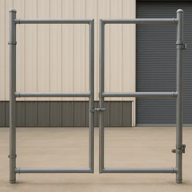 Industrial Chain  Link Double Drive Gate Frame