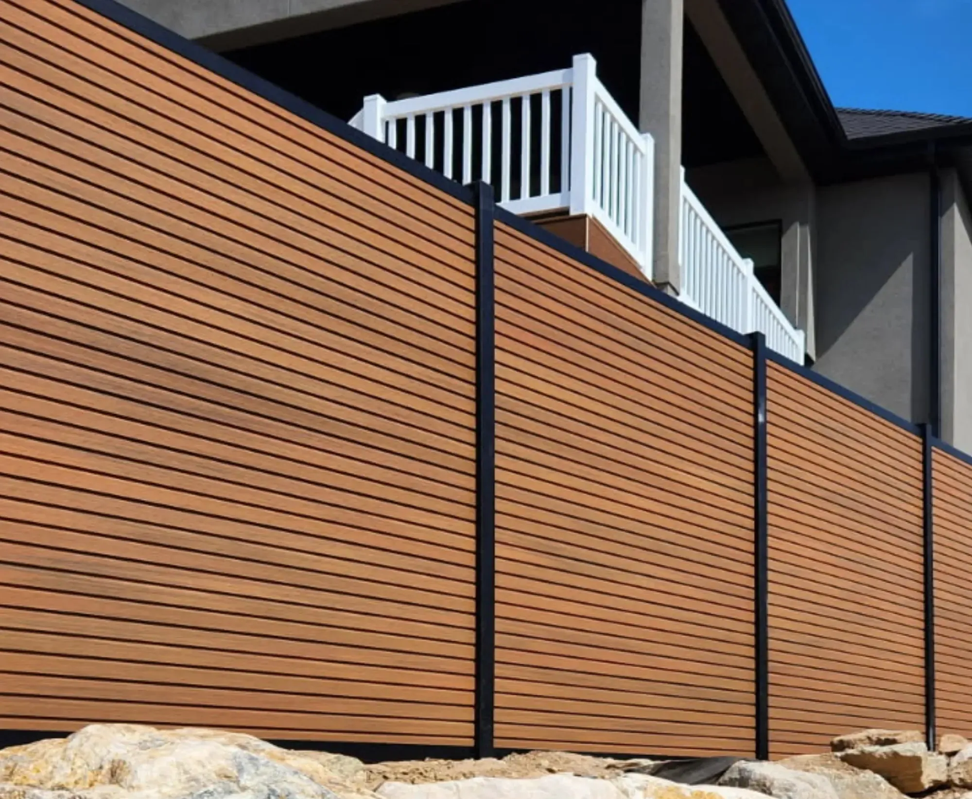 Frame It All Composite Fencing application 2