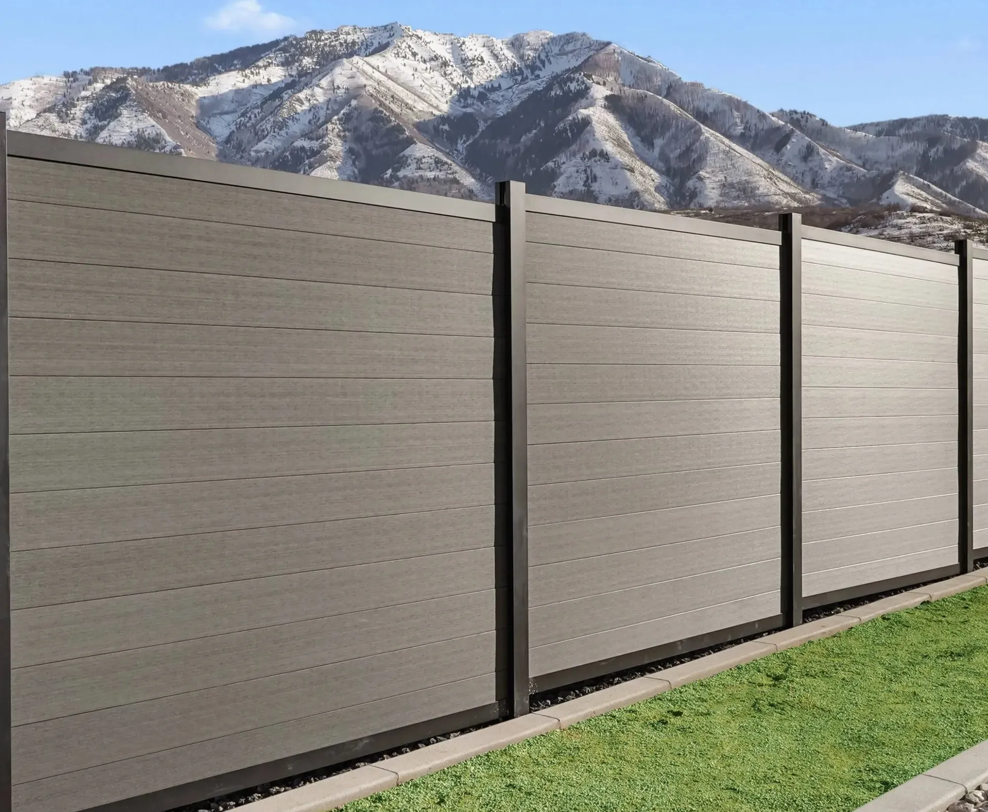 Frame It All Composite Fencing application 1