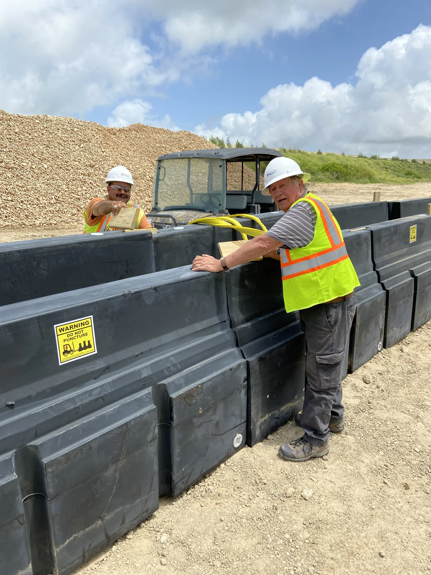 BYB Wave Buster Shoreline Protection application 4