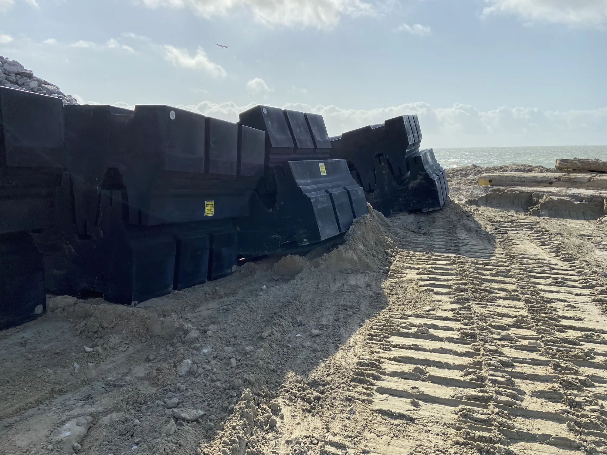 BYB Wave Buster Shoreline Protection application 3