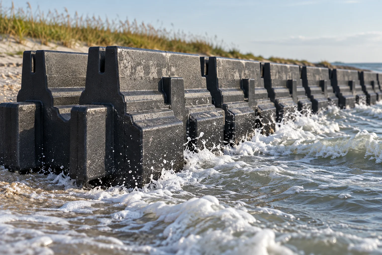 BYB Wave Buster Shoreline Protection features