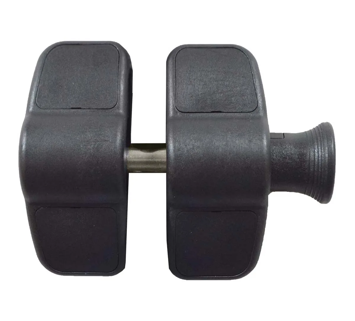 Nylon Polymer - Side-Pull Magnetic Gate Latch Non-Lockable - Latch view 1